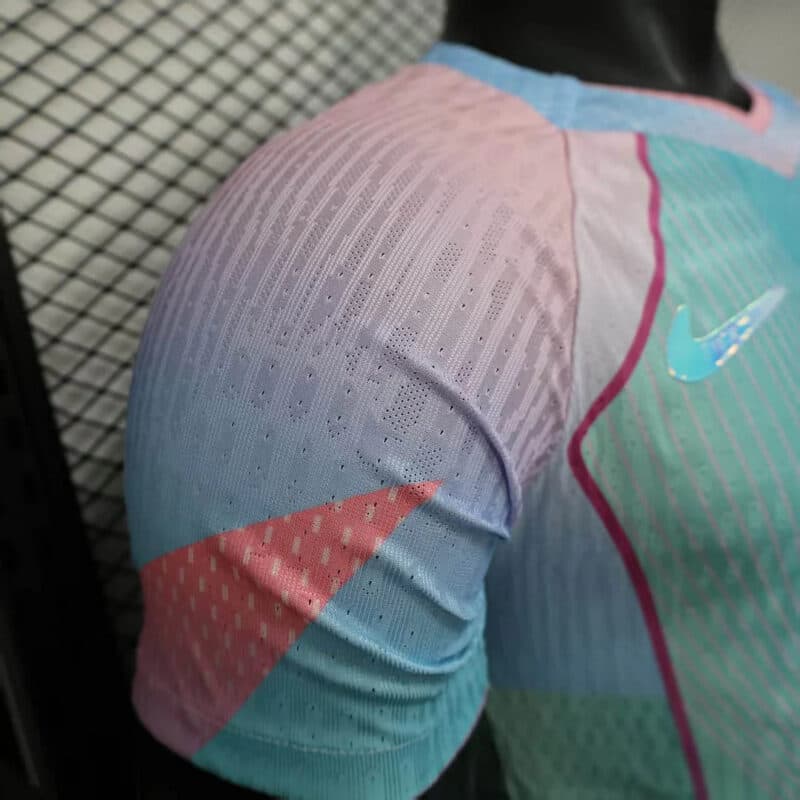 2025/2026 Player Version Barcelona Concept Pink Blue Gradient Football Shirt