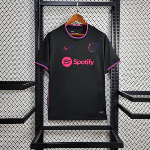 2024/2025 Barcelona Special Edition Black Football Shirt 1:1 Thai Quality