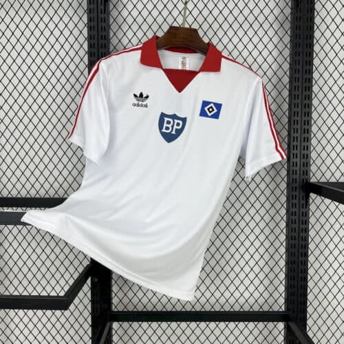 1980 Retro Hamburger SV Home Football Shirt