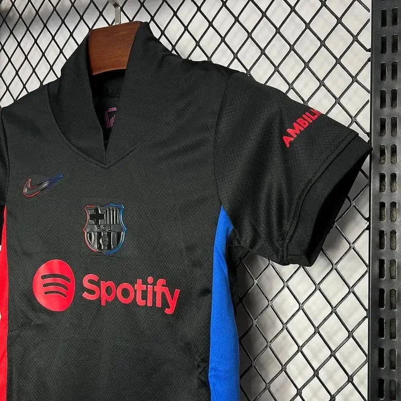 2024/2025 Barcelona Away Football Shirt 1:1 Thai Quality Kids Size