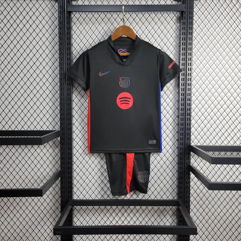 2024/2025 Kids Size Barcelona Away Football Shirt 1:1 Thai Quality