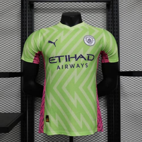 2023/2024 Manchester City Goalkeeper Green Football Shirt 1:1 Thai Quality - Player Version