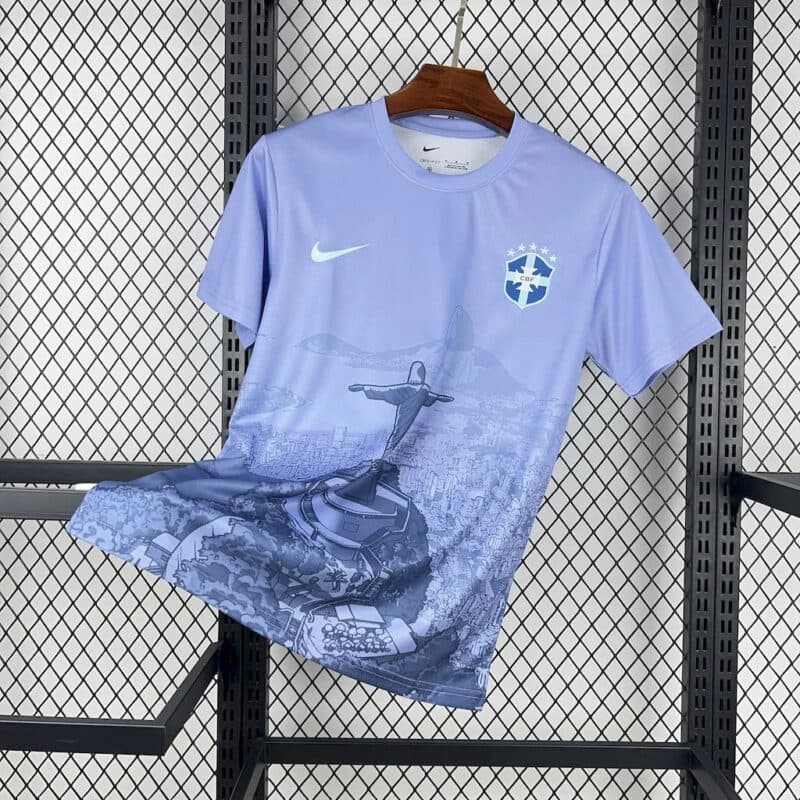2025 Brazil Special Edition Purple Football Shirt