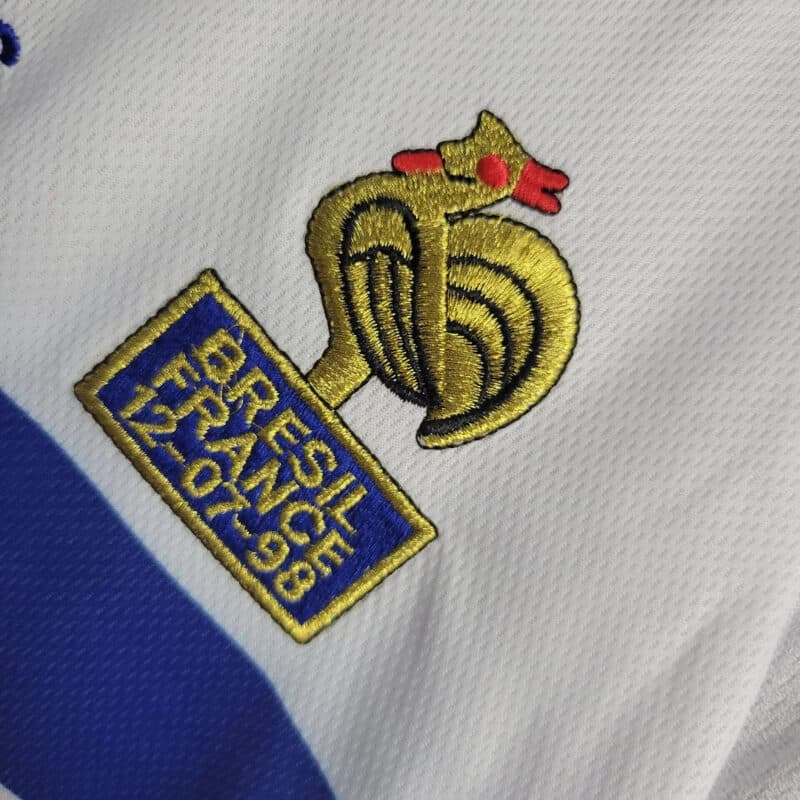 1998 Retro France Away Football Shirt