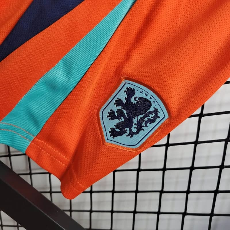 2024 Netherlands Home Football Shirt 1:1 Thai Quality Kids Size