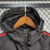 24/25 Juventus Black Windbreaker