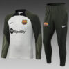 2023/2024 Barcelona Half-Pull Tracksuit Green 1:1 Thai Quality