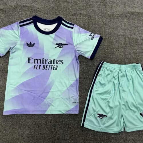 2024/2025 Arsenal Third Away Football Shirt 1:1 Thai Quality Kids Size