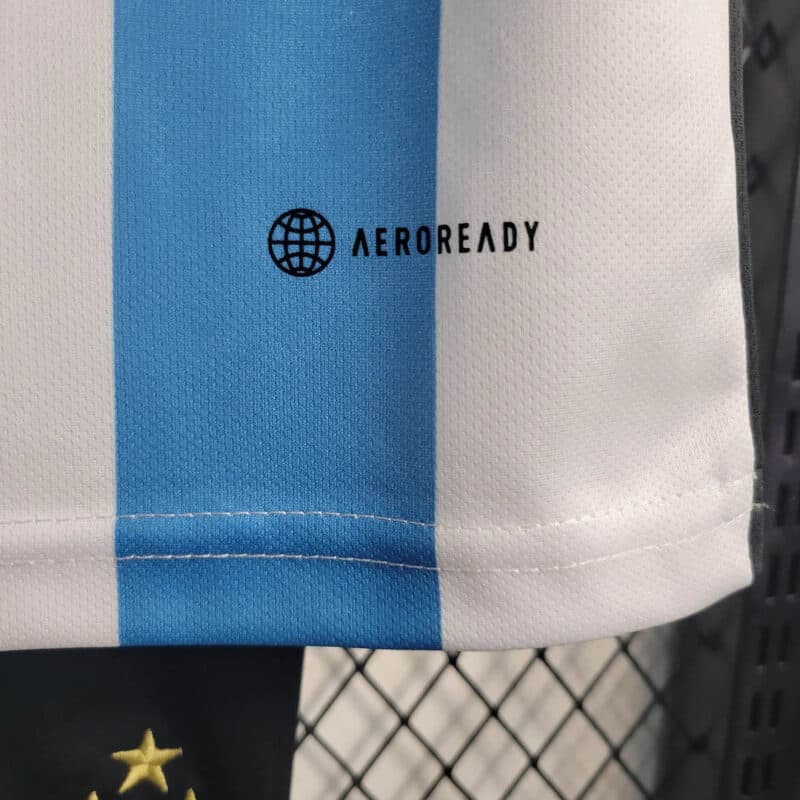 2022 Argentina Home Football Shirt Kids Size