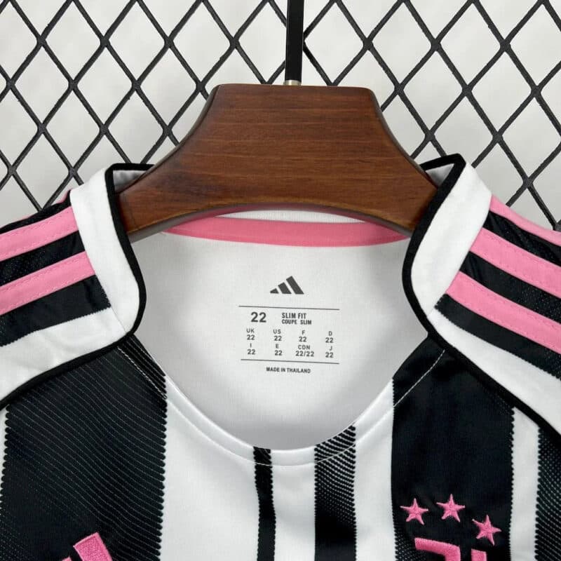 2025/2026 Juventus Home Football Shirt Kids Size