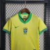 2024 Brazil Home Football Shirt Kids Size 1:1