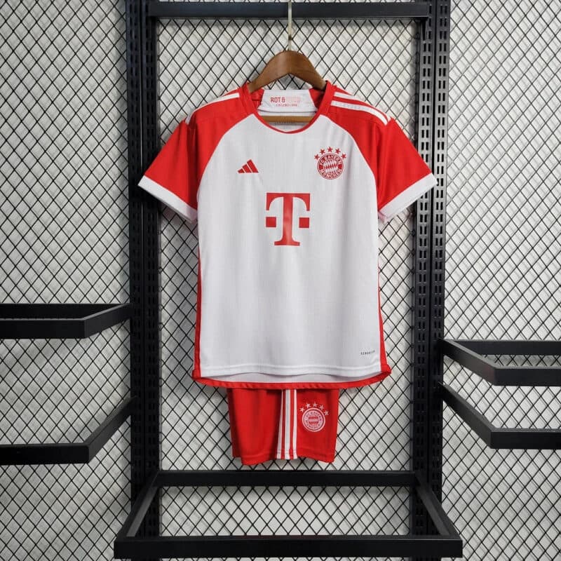 2023/2024 Kids Size Bayern Munich Home Football Jersey 1:1 Thai Quality