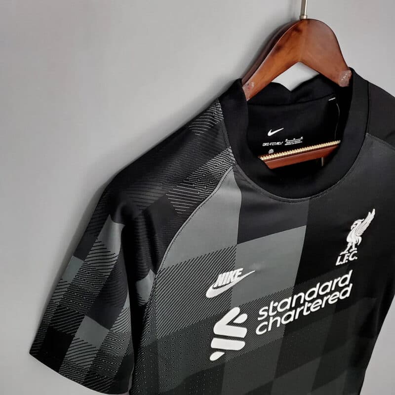 Liverpool Goalkeeper Soccer Jersey Black 2021/2022 Retro 1:1 Thai Quality