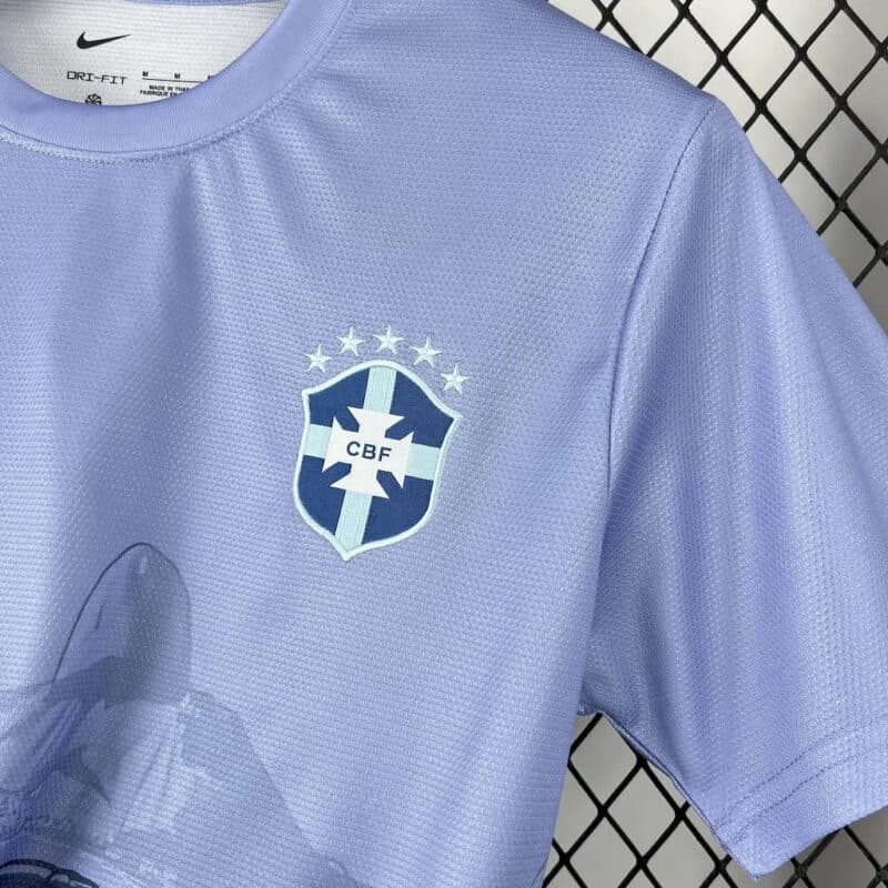 2025 Brazil Special Edition Purple Football Shirt
