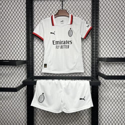 2024/2025 AC Milan Away Football Shirt 1:1 Thai Quality Kids Size