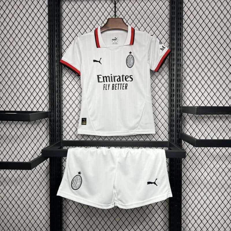 2024/2025 AC Milan Away Football Shirt 1:1 Thai Quality Kids Size