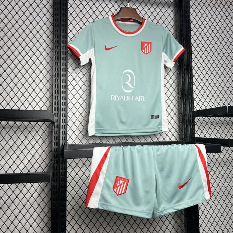 2024/2025 Atletico Madrid Away Football Shirt Kids Size 1:1 Thai Quality