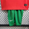 2024 Portugal Home Football Shirt Kids Size 1:1 Thai Quality
