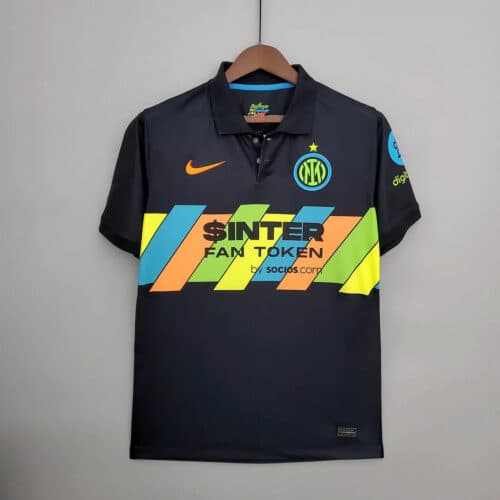 Internazionale Milan Third Away Football Jersey 2021/2022 Retro 1:1 Thai Quality