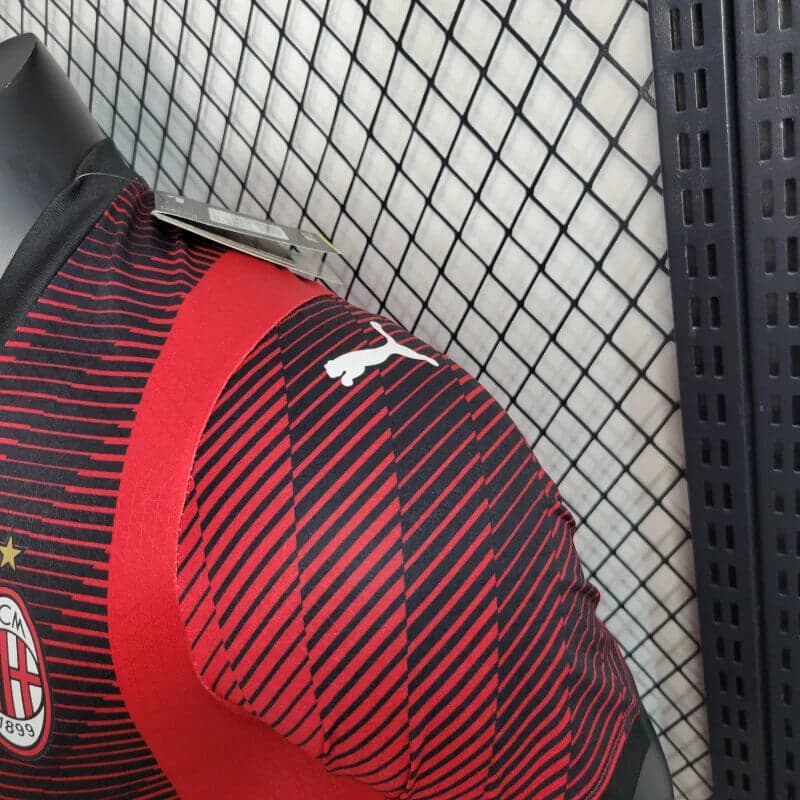 2023/2024 AC Milan Home Soccer Jersey 1:1 Thai Quality - Player Version
