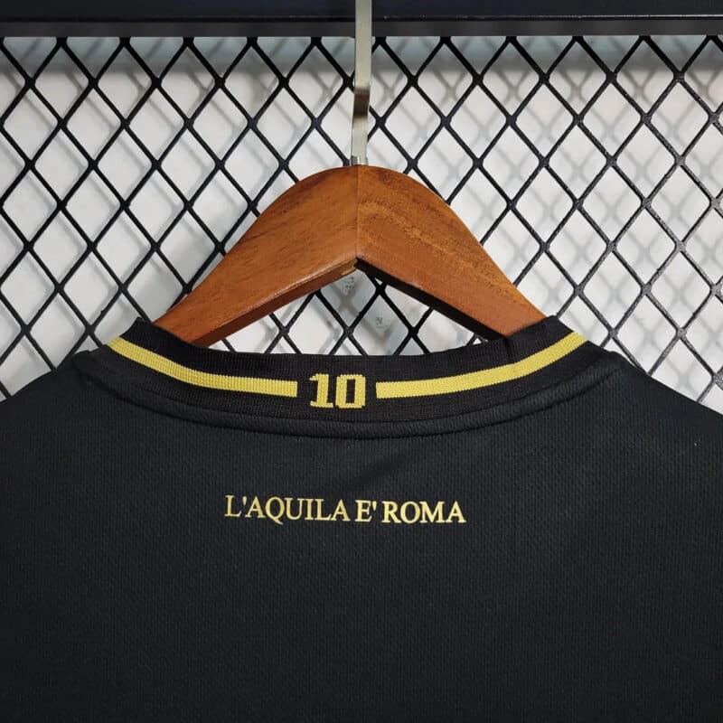 2023 Lazio 10th Anniversary Edition Black Soccer Jersey 1:1 Thai Quality